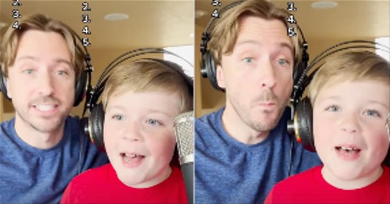 Peter Hollens And Son Duet To Journey's 'Don't Stop Believin'