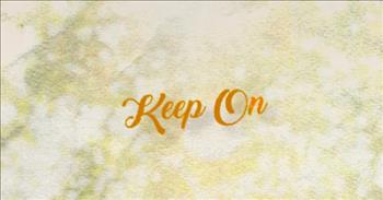 <p>Emily Ann Roberts' song &lsquo;Keep On&rsquo; in her official lyric video serves as a poignant reminder of the resilience ingrained in the human spirit, drawing strength from an unwavering faith in God.&nbsp;</p>

<p>The lyrics paint a vivid picture of life's challenges and adversities, acknowledging that tears fall, our hearts get wounded, and the world can often seem overwhelming. Yet, woven through the verses is a thread of hope, asserting that our purpose transcends the struggles we face.</p>

<p>With her beautiful country-style voice, Emily sings the main <a href="https://www.youtube.com/watch?v=VEyeHwI4aS0&amp;ab_channel=EmilyAnnRoberts">lyrics</a>, "Keep on going, your wheels were made for rolling," which encourages perseverance in spite of the trials. The metaphor of wheels reminds us to keep moving forward and keep making progress, emphasizing that our journey is meant to continue, regardless of the bumps in the road.</p>

<p>She draws on the connection between the human experience and faith that is underscored by <a href="https://www.youtube.com/watch?v=VEyeHwI4aS0&amp;ab_channel=EmilyAnnRoberts">lines</a> such as "Hands were made for reaching out" and "Love was made to give away." These expressions echo a deeper purpose beyond individual struggles&mdash;it&rsquo;s a call to extend kindness and compassion to others, reflecting God's love.&nbsp;</p>

<p>Emily reminds us of the importance of taking each day as it comes and trusting that God has a plan. She reminds us with God at our side, we can take a patient and steadfast approach to life's challenges. Emily encourages her listeners that time has the power to heal wounds and that mistakes do not define one's worth. It gives us courage and freedom to see ourselves the way God sees us.&nbsp;</p>

<p>"Keep On" by Emily Ann Roberts serves as a musical anthem for those navigating the complexities of life. Through its uplifting melody and empowering lyrics, the song reinforces the belief that, with God at the helm, there is always a reason to press on. We hope this song becomes a source of solace and motivation, echoing the sentiment that as long as our hearts are beating, we have the strength to keep on going with Jesus as our refuge.&nbsp;</p>

<p><em><a href="https://www.godtube.com/bible/galatians/6-9">Galatians 6:9</a> &ldquo;And let us not grow weary of doing good, for in due season we will reap, if we do not give up.&rdquo;</em></p>
