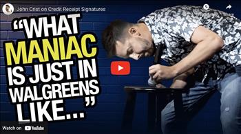 John Crist on Credit Receipt Signatures