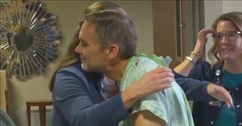 <p>It was tears, smiles and hugs when a man who went into cardiac arrest and the two nurses who saved his life reunited following the scary episode.</p>

<p>Life is the most precious, valuable and delicate item on the face of the Earth. As such, it must be cherished and protected in every way imaginable. Loved ones can be here one moment and gone the next. No one is promised tomorrow.</p>

<p>Tim Wright, an Iowa man who went into cardiac arrest, is all too familiar with the precious nature of life. He nearly died after enjoying a meal with his girlfriend at a restaurant and likely would have if not for two people being in the right place at the right time.</p>

<p>&ldquo;Finishing up the meal and getting ready to go, and all of a sudden, I just kind of felt warm and dizzy,&rdquo; <a href="https://www.youtube.com/watch?v=64EbsJI8Jhw">Tim said</a>.&nbsp;</p>

<p>Tim&rsquo;s girlfriend, Jayda Hollander, immediately spotted Tim acting peculiarly and screamed for someone to help her. Luckily, God had placed two women, who are both nurses, in the restaurant. They had entered only moments before Tim&rsquo;s health emergency.</p>

<p>Amber Burke and Wendy Rockey immediately sprang into action, performing CPR, switching off as the two women worked furiously to save Tim&rsquo;s life.&nbsp;</p>

<p>They continued to work on Tim until an ambulance arrived.&nbsp;</p>

<p>The clip adds doctors stated Tim would have not survived if not for Amber and Wendy&rsquo;s quick-thinking and lifesaving maneuvers.</p>

<p>The two women wiped tears from their eyes as they hugged Tim, the man who likely would have died if not for them being in the right place at the right time.</p>

<p>&ldquo;Very happy that we were there and very happy that it turned out this way,&rdquo; Wendy said.</p>

<p>Praise God for making sure that Wendy and Amber were where they needed to be at the precise moment.</p>

<p><em><a href="https://www.godtube.com/bible/jeremiah/17-14">Jeremiah 17:14</a> &ldquo;Make me well, O Lord, and I will be well; be my savior, and I will be safe: for you are my hope.&rdquo;</em></p>
