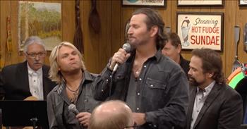 <p>An unbelievably talented, award-winning trio, The Texas Tenors, turned in a lovely medley of John Denver&rsquo;s most memorable and beloved hits on Larry&rsquo;s Country Diner.</p>

<p>Decades after his death, singer-songwriter John Denver&rsquo;s work remains popular. John&rsquo;s melodic and soothing voice and beautifully written words make his songs a treat to listen to every single time. He is easily one of the most influential and recognizable singer-songwriters ever.</p>

<p>Not only are John&rsquo;s original versions immensely enjoyable, but other musicians have churned out a few pleasant covers. This includes one recent performance from The Texas Tenors.&nbsp;</p>

<p>In a <a href="https://www.youtube.com/watch?v=1cut0YbVn8k">clip posted on YouTube</a>, the 3-time Emmy Award-winning group appeared on Larry&rsquo;s Country Diner. The guys thrilled the audience with a masterful musical mashup of John Denver&rsquo;s most recognizable songs.</p>

<p>Their short but thoroughly enjoyable performance begins with the guys belting out the lyrics to &ldquo;Thank God I&rsquo;m a Country Boy.&rdquo; Next, after a few verses of the 1970 song about living down on the farm, they seamlessly transition into arguably John&rsquo;s most popular song: &ldquo;Take Me Home, Country Roads.&rdquo;</p>

<p>&ldquo;Country roads, take me home<br />
To the place I belong<br />
West Virginia, Mountain Mama<br />
Take me home, country roads&rdquo;</p>

<p>The guys&rsquo; harmonies are outstanding as they demonstrate their incredible level of musical talent. There isn&rsquo;t a missed or flat note throughout the entire 3-minute clip.&nbsp;</p>

<p>The guys even manage to get the audience in on their performance. After requesting that everyone get involved and &ldquo;sing along with us,&rdquo; the entire diner is clapping along and mouthing the lyrics.</p>

<p>Even those who aren&rsquo;t big country music or bluegrass fans still love themselves some John Denver. At the bare minimum, they appreciate his hits, even if they aren&rsquo;t familiar with any other John Denver songs.&nbsp;</p>

<p>Who doesn&rsquo;t love the simple but memorable lyrics and melody of &ldquo;Take Me Home, Country Roads?&rdquo;&nbsp;</p>

<p><em><a href="https://www.godtube.com/bible/colossians/3-16">Colossians 3:16</a> &ldquo;Let the word of Christ dwell in you richly in all wisdom; teaching and admonishing one another in psalms and hymns and spiritual songs, singing with grace in your hearts to the Lord.&rdquo;</em></p>
