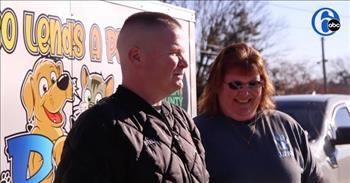 <p>One man, Al Stell, a fighter in New Jersey, and his wife, Tammy, are on a mission to feed pets in need and help their owners with their mobile pet food pantry.</p>

<p>Unexpected kindness, even the smallest act, can make a world of difference to someone in need. People are hurting and struggling all around us and need hope. We can be the hands and feet of Christ by showing love to others. The Bible, in <a href="https://www.godtube.com/bible/matthew/25-40">the book of Matthew</a>, states that whatever you did for the least of my brothers, you did it for me.&nbsp;</p>

<p>A <a href="https://www.youtube.com/watch?v=Lm0W8WIVB5Y&amp;t=106s">clip posted on YouTube</a> tells of Al and Tammy and their mobile pet food pantry: &ldquo;Bo Lends A Paw Pet Pantry.&rdquo; Since the pet food pantry&rsquo;s inception following the pandemic, the generous and loving couple has partnered with churches and local businesses to help pets.</p>

<p>But as Al explains, the origin of Bo Lends A Paw Pet Pantry all started with a simple act of kindness, helping someone in need.&nbsp;</p>

<p>&ldquo;It was around 2020 when COVID first started. I went to one of the local stores to get some supplies, and there was an elderly lady who was buying cat food,&rdquo; Al said. &ldquo;And she had some pasta, some pasta sauces, and when they rung her up, she didn&rsquo;t have enough money. So, she said, &lsquo;My cats will eat before I do.&rsquo;&rdquo;</p>

<p>That&rsquo;s when Al, seeing a need, acted.</p>

<p>&ldquo;So, I told her I will cover the bill,&rdquo; he said. &ldquo;Told her to get more cat food, and that&rsquo;s when I had the idea: let&rsquo;s help people feed their pets.&rdquo;</p>

<p>The video shows several people coming up to Al and Tammy to receive food for their pets. All mentioned how much they love and appreciate Al and Tammy&rsquo;s efforts and kindness.</p>

<p>&ldquo;This helps so much to be able to come here,&rdquo; Lindsay Humphreys said. &ldquo;They even ask about my cat all the time.&nbsp;</p>

<p>Al and Tammy saw a need and acted. They show Christlike love to pets and by extension, those who love and care for them. What a wonderful mission!</p>

<p><em><a href="https://www.godtube.com/bible/1-corinthians/16-14">1 Corinthians 16:14</a> &ldquo;Let all you do be done in love.&rdquo;</em></p>
