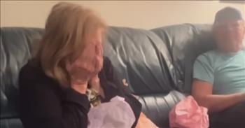 <p>In this video, Grandma, who is Barbara Rieco, received an amazing gift from her grandson, Chad Cooper.&nbsp;</p>

<p>As she opened the gift she was overcome with emotion. This was a book she had written 50 years ago that she never had been able to get published. She was speechless and <a href="https://www.youtube.com/watch?v=-q9QvpbC1kU">said</a>, &ldquo;I did not know how to reply.&rdquo;</p>

<p>The book, called, More! More! More!, is the children&rsquo;s story of two little girls. One is rich and one is poor and they become friends.&nbsp;</p>

<p>Barbara did try to get published before but was never able to find a company to say yes to the book. She had kept all of the rejection letters and read from a few of them on camera.</p>

<p>&ldquo;This has been going on since I was maybe 8 years old.&rdquo; Chad, the grandson <a href="https://www.youtube.com/watch?v=-q9QvpbC1kU">says</a>. &ldquo;So it&rsquo;s always been in the back of my mind that she had a book that she wanted to publish.&rdquo;</p>

<p>Chad self-published the book and put it on Amazon. Thinking they would only sell a few copies, both Chad and Barbara were surprised when the book became a bestseller. Barbara is speechless again when Chad tells her about the book becoming a bestseller.&nbsp;</p>

<p>At the end of the video, Barbara gives her grandson a hug and a kiss. You can also hear her <a href="https://www.youtube.com/watch?v=-q9QvpbC1kU">say</a>, &ldquo;This is probably the nicest thing anybody&rsquo;s ever done for me in my entire life.&rdquo;</p>

<p>Hearing stories like this gives you hope to never give up on your dreams. You never know what life might bring. You might get rejections of some kind, but there is always hope that things will get better in the future.&nbsp;</p>

<p>If God has laid something on your heart, he will make it happen. Even if you don&rsquo;t see the results of it for years to come.&nbsp;</p>

<p><em>&ldquo;He has made every thing beautiful in his time: also he has set the world in their heart, so that no man can find out the work that God makes from the beginning to the end.&rdquo; - <a href="https://www.godtube.com/bible/ecclesiastes/3-11">Ecclesiastes 3:11</a></em></p>
