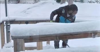 <p>One Amazon driver took time out of his busy work schedule to deliver unexpected love and kindness to a wheelchair-bound man.&nbsp;</p>

<p>Winter is likely most people&rsquo;s least favorite season. The winter season can be potentially hazardous, making life more difficult for nearly everyone. The snow, ice, frigid temperatures and bone-chilling wind chills make travel more difficult and delay schools. Who wants to deal with all that?</p>

<p>However, the snow and ice that typically accompany winter can make life exceedingly more difficult for people with disabilities, especially those individuals confined to wheelchairs. <a href="https://www.youtube.com/watch?v=uFsIb0LcmXg">As a clip posted on YouTube</a> shows, one young man, an Amazon delivery driver, in Ohio seemed to understand this fact. During his delivery route, he stopped and shoveled snow off the wheelchair ramp at Don Wheeler&rsquo;s home.</p>

<p>Typically, that&rsquo;s a job that Don must do all by himself. As he explains, it&rsquo;s a task that can require several hours even days to complete.</p>

<p>&ldquo;It can take me hours even,&rdquo; Don said. &ldquo;Sometimes it&rsquo;s taken me two days to shovel.&rdquo;</p>

<p>But on one snowy day, Don did not have to shovel himself. He got some help.</p>

<p>&ldquo;I got a message saying my package was the next delivery,&rdquo; he said. &ldquo;And I was getting ready to come out to shovel, and I was like, &lsquo;Well, maybe I&rsquo;ll meet the guy outside.&rdquo;</p>

<p>Then Don started hearing an odd sound outside his front door.</p>

<p>&ldquo;I realized I started hearing noises of somebody shoveling,&rdquo; Don said. &ldquo;I was like, &lsquo;Is somebody shoveling my ramp?&rsquo;&rdquo;</p>

<p>Sure enough, Don looked out his window and witnessed the Amazon delivery driver hard at work, shoveling the snow off the wheelchair ramp.&nbsp;</p>

<p>When the Don attempted to thank the young man for his kind efforts, he smiled and went on his way, delivering packages. Don says that the delivery driver didn&rsquo;t even give him his name.&nbsp;</p>

<p>&ldquo;It was purely from the heart,&rdquo; Don said.</p>

<p>What a kind and loving move from that young man. He did it because he saw a need and acted &ndash; an unexpected act of kindness that meant so much to Don.</p>

<p><em><a href="https://www.godtube.com/bible/ephesians/4-32">Ephesians 4:32</a> &ldquo;And be kind to one another, full of pity, having forgiveness for one another, even as God in Christ had forgiveness for you.&rdquo;</em></p>

