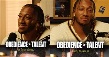 <p>Former NFL Player Emmanuel Acho believes that obedience to God is the secret to doing and achieving greatness in life.&nbsp;</p>

<p>Most people want to do things that matter and make a difference. Individuals have a desire to know that their existence means something. Who doesn&rsquo;t want to live a life of significance? But that is much easier said than done.&nbsp;</p>

<p>God has a unique will, plan and purpose for each human life. No one is put on Earth by mistake or by happenstance. The Lord wants to achieve something great in and through every life. But to do that, to know and understand and fulfill God&rsquo;s will for our lives requires obedience on our part.&nbsp;</p>

<p><a href="https://www.youtube.com/shorts/pnSxRa88JAM">In a conversation with Christian</a> musician Lecrae about the importance of talent and obedience, Emmanuel stated that he believes obedience will win out every time. He even points to specific people in the Bible, when they were obedient, that God used to achieve greatness.&nbsp;</p>

<p>&ldquo;And so, I went on this goose chase, Old Testament of just, like, Moses, with Samson, Esther, whether it was Elijah, like what was the secret?&rdquo; Emmanuel said. &ldquo;And they all were obedient, and if they weren&rsquo;t obedient that&rsquo;s when they lost favor.&rdquo;</p>

<p>Emmanuel adds that God can use anyone with any skill level or ability, but the Lord wants someone obedient to Him and His commands. In the Bible, God repeatedly used ordinary people to do extraordinary things.&nbsp;</p>

<p>&ldquo;Yo, it&rsquo;s not just about being talented,&rdquo; he said. &ldquo;I always tell people I&rsquo;m talented, but I ain&rsquo;t that talented, you feel me? I ain&rsquo;t that talented. Are you willing to be obedient? That, to me, is the secret power to greatness.&rdquo;</p>

<p>God is capable of miracles, more than anything we could ever imagine, and he has plans to include us but obedience to Him and His will is a must.&nbsp;</p>

<p><em><a href="https://www.godtube.com/bible/luke/9-23">Luke 9:23</a> &ldquo;And he said to them all, &lsquo;If any man has a desire to come after me, let him give up all, and take up his cross every day, and come after me.&rsquo;&rdquo;</em></p>
