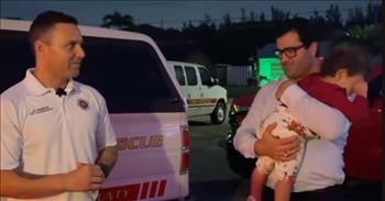 <p>The quick and heroic actions of an off-duty firefighter saved the life of his neighbor&rsquo;s child, who was choking and unable to breathe.</p>

<p>While the world is lost and broken, full of hurting and struggling people, heroes still exist. However, sadly, these true heroes do not get the praise and attention they deserve. Instead, society&#39;s attention and spotlight are too often focused on those falsely considered heroes. Sports stars, musicians, greedy Washington politicians and Hollywood actors hog all the attention, acclaim and underserved praise while never doing anything heroic.</p>

<p>A <a href="https://www.youtube.com/watch?v=zhDs8xUPGBc">clip posted on YouTube</a> shines the light on a real hero, Greg Tabeek. Greg, a trained paramedic and a firefighter, encountered a horrifying situation while off-duty but remained calm and saved the day.</p>

<p>The situation began when Al, a Florida father, noticed that his infant daughter had collapsed. He knew something was immediately wrong and acted, not wanting to waste a second. Al ran over to his neighbor Greg&rsquo;s house.&nbsp;</p>

<p>The video shows Al holding his young daughter as he rings the doorbell, waiting for Greg to answer. Once he does, Greg grabs the young girl, asks Al if he has reached out to 911 and immediately gets to work.&nbsp;</p>

<p>Eventually, Greg was able to successfully dislodge a large piece of plastic that had become stuck in the child&rsquo;s throat.&nbsp;</p>

<p>Greg, recalling the scary life-or-death situation, said he was able to help because of the lessons he&rsquo;s picked up and learned throughout his career.</p>

<p>&ldquo;It was a little bit of a shock to what&rsquo;s going on,&rdquo; Greg said. &ldquo;But again, it&rsquo;s just the training and trust in your skills, and stay calm and let my training go to work and try to handle it.&rdquo;</p>

<p>Praise God for Greg and his heroic efforts! He saved a life and kept a father from experiencing the worst thing that any parent could ever endure: losing a child.&nbsp;</p>

<p><em><a href="https://www.godtube.com/bible/romans/15-1">Romans 15:1-2 </a>&ldquo;We who are strong have to be a support to the feeble, and not give pleasures to ourselves. Let every one of us please his neighbor for his good, to make him strong.&rdquo;</em></p>

