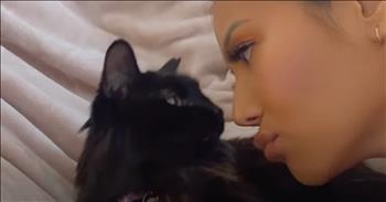<p>Princess Charming was given just six months to live. But now she is cancer-free and is thriving.&nbsp;</p>

<p>In this <a href="https://www.youtube.com/watch?v=yZzPstvyUyk">YouTube video</a>, we get to hear the story of Princess Charming and her new owner, Sath. Sath, tells us that she was scrolling on Instagram and found a post about a very sad cat that was living on the streets. She was found by some neighbors and they noticed that she had a wound on her leg.&nbsp;</p>

<p>It turned out to be an aggressive sarcoma and the neighbors raised money to have her leg amputated. The cancer was going to come back, and she would pass away soon. She couldn&rsquo;t go back on the streets.&nbsp;</p>

<p>Sath decided to adopt Princess Charming in April of 2022. &ldquo;At that very moment I knew my purpose,&rdquo; she <a href="https://www.youtube.com/watch?v=yZzPstvyUyk">says about adopting the cat</a>. &ldquo;I just wanted her to have like an easy transition before she left Earth.&rdquo;</p>

<p>While Sath didn&rsquo;t know exactly what to do with a cat on hospice, she planned to just give her love and help her have a normal experience of being a cat. Slowly the cat became more and more comfortable with Sath as she showed her the love and care that she needed.&nbsp;</p>

<p>When Princess Charming outlived the timeline the vet had given her, Sath took her in for x-rays and was in for a surprise. The cancer was gone. It was a real miracle.</p>

<p>&ldquo;At that moment I had a sense of gratitude and I knew. I knew that it was the love that healed her.&rdquo; She also talks about how it was confirmation that God and miracles existed. And there is so much truth to that.</p>

<p>What a lovely turn of events for Princess Charming and Sath. During the video, you can see how much the two of them have bonded and how great the cat&rsquo;s new life is now that she has a loving home of her own.</p>

<p><em>&quot;The Lord will be his support on his bed of pain: by you will all his grief be turned to strength.&quot; -&nbsp;<a href="https://www.godtube.com/bible/psalms/41-3">Psalm 41:3</a></em></p>
