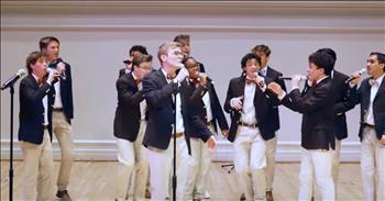 <p>A delightful a cappella cover of &lsquo;Take It Easy&rsquo; by the Eagles will sure to have you humming the tune! In a mesmerizing display of musical prowess, <a href="https://www.youtube.com/@TheVirginiaGentlemen">The Virginia Gentlemen</a> from the University of Virginia have once again captivated audiences with their delightful rendition of 'Take It Easy' by The Eagles.</p>

<p>&nbsp;Clad in their signature bow ties, black blazers, and white pants, these talented gentlemen took to the stage in a performance that was nothing short of spectacular. With their harmonious voices blending seamlessly together, they transported listeners back to the golden era of the song, infusing it with a fresh energy and charm that left the audience spellbound!</p>

<p>Listening to 'Take It Easy' performed as a cappella is a truly unique experience that elevates the timeless classic to new heights. Stripped of instrumental accompaniment, the focus shifts entirely to the rich harmonies and vocal dynamics of the Virginia Gentlemen, allowing the soulful country essence of the song to shine through in its purest form.&nbsp;</p>

<p>Each vocal layer adds depth and texture, creating a captivating auditory tapestry that draws listeners in and holds them spellbound. The absence of instruments highlights the raw emotion and sheer talent of these incredible gentlemanly singers, transforming the familiar melody into a breathtaking vocal masterpiece. Hearing 'Take It Easy' as a cappella is not just a musical experience; it's a journey that celebrates the power and versatility of the human voice, leaving a wild impression on all who have the privilege of listening.</p>

<p>Experiencing the incredible performance of 'Take It Easy' by The Virginia Gentlemen as a cappella serves as a powerful reminder of the profound impact of music on our lives. As we revel in the harmonious melodies and soul-stirring vocals, we are reminded of the beauty and wonder of the gift of music bestowed upon us by our Creator God.</p>

<p>&nbsp;Music has the remarkable ability to break boundaries, uplift spirits, and unite hearts in a shared celebration of joy and harmony. Amid life's challenges and uncertainties, we are blessed to find solace and inspiration in the timeless melodies, and these melodies often echo the divine presence of Christ within us. If we allow it, it can fill our lives with the transcendent beauty of music and the boundless grace of God. Truly, we are blessed to have music as a gift from God, a beacon of light that illuminates our path and fills our hearts with gratitude and joy.</p>

<p><em>&ldquo;Come, let us sing for joy to the Lord; let us shout aloud to the Rock of our salvation. Let us come before him with thanksgiving and extol him with music and song,&rdquo; <a href="https://www.godtube.com/bible/psalms/95">Psalm 95:1-2</a>.&nbsp;</em></p>
