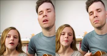 <p>A father-daughter duo showed off their heavenly harmonies and God-given talent during their stunning performance of the beloved hymn &ldquo;Jesus, Savior, Pilot Me.&rdquo;</p>

<p>Everyday living is an experience that can often weigh people down with stress and overwhelming burdens. Getting through another day and battling those trying situations and circumstances can feel like an unbearable and monumental task. It can even reach the point where every decision and choice feels like a no-win proposition. Whatever way we go, feels like the wrong direction.</p>

<p>However, there is one we can call upon during these times. Jesus Christ offers His guidance, direction and protection. He will provide shelter during the storm and rest to the weary. He even asks us to cast our worries and burdens upon Him. Yes, He is more than sufficient, able to handle anything that we may encounter in this life.</p>

<p>In a <a href="https://www.youtube.com/watch?v=AJYuB7c3Y7g">clip posted on YouTube</a>, one youngster, Claire Crosby, and her father, Dave Crosby, bless everyone with their rendition of the beloved hymn &ldquo;Jesus, Savior, Pilot Me.&rdquo;</p>

<p>It&rsquo;s a sweet and stripped-down performance that features the strength and beauty of their voices. It&rsquo;s a rendition that deserves several listens to fully appreciate the talent of the little girl and her father and the lovely lyrics.&nbsp;</p>

<p>&ldquo;Jesus, Savior, pilot me</p>

<p>Through all life&rsquo;s tempestuous sea</p>

<p>Chart and compass came from Thee</p>

<p>Jesus, Savior, pilot me&rdquo;</p>

<p>That hymn should be the constant prayer of everyone following Christ. All will face hardships, trials and testing in life. No one will be able to escape this experience without something that will stretch and test their faith.&nbsp;</p>

<p>But with His guidance and direction, all can and will make it through whatever situation we face. His Word promises repeatedly that He will never leave us nor forsake us.&nbsp;</p>

<p><em><a href="https://www.godtube.com/bible/psalms/55-22">Psalm 55:22</a> &ldquo;Put your cares on the Lord, and he will be your support; he will not let the upright man be moved.&rdquo;</em></p>
