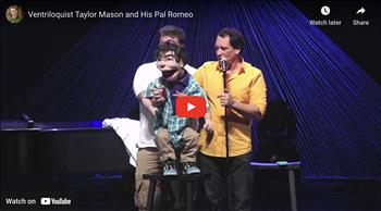 Ventriloquist Taylor Mason and His Pal Romeo