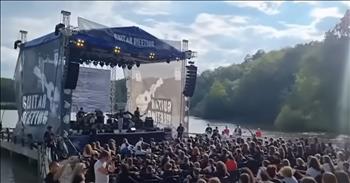 <p>A massive ensemble of musicians delivered an electrifying rendition of Creedence Clearwater Revival&rsquo;s classic tune &ldquo;Have You Ever Seen the Rain?&rdquo;</p>

<p>The 1960s and 70s were a great time for music fans. Those decades provided some great, timeless tunes that are still widely played and heavily covered today. The chances are that any great, classic rock band or musician you would name was probably active in those decades.</p>

<p>The Beatles, The Rolling Stones, Elvis Presley and The Eagles were all in their heydays in those years. That&rsquo;s just a tiny sampling of the groups turning out unforgettable tunes. Other groups such as Led Zeppelin, Fleetwood Mac and The Beach Boys were also doing their thing in that timeframe.</p>

<p>Another group around during the 60s and 70s that has an endless collection of hits is Creedence Clearwater Revival. Their rock and country-infused songs, beautiful and incredibly catchy lyrics and John Fogerty&rsquo;s distinctive voice create that unmistakable CCR sound.&nbsp;</p>

<p><a href="https://www.youtube.com/watch?v=B2Pl8DoBHlE&amp;t=1s">A clip posted on YouTube</a> shows thousands of musicians combining their musical talents for an awe-inspiring performance of CCR&rsquo;s beloved hit &ldquo;Have You Ever Seen the Rain?&rdquo;&nbsp;</p>

<p>&ldquo;Someone told me long ago</p>

<p>There&rsquo;s a calm before the storm</p>

<p>I know, it&rsquo;s been comin&rsquo; for some time</p>

<p>When it&rsquo;s over, so they say&rdquo;</p>

<p>In the mind-blowing video, the guitarists accompany thousands of seats as they all strum on their instruments, playing the song. While the sound is fantastic, the sight of all those people playing in near-perfect coordination is magnificent.&nbsp;</p>

<p>And it&rsquo;s not just people who were alive when the song was first released who have joined in on the performance. The musicians are young, old, teenagers, children and everything in between.&nbsp;</p>

<p>Not only did the musicians play their guitars, but they also lent their vocals, singing the lyrics first made famous by John Fogerty and CCR.&nbsp;</p>

<p>This clip is a perfect example of how music can literally bring people together.&nbsp;</p>

<p><em><strong><a href="https://www.godtube.com/bible/colossians/3-16">Colossians 3:16</a></strong> &ldquo;Let the word of Christ dwell in you richly in all wisdom; teaching and admonishing one another in psalms and hymns and spiritual songs, singing with grace in your hearts to the Lord.&rdquo;</em></p>
