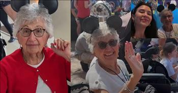 <p>A sweet, caring and loving granddaughter decided to surprise her 91-year-old grandmother with a surprise trip to Walt Disney World.</p>

<p>Disney World is where dreams come true. The young and the young at heart love visiting those parks for good reason. The four theme central Florida theme parks &ndash; Magic Kingdom, Animal Kingdom, Hollywood Studios, and EPCOT &ndash; which make up Disney World are described as the most magical place on earth.&nbsp;</p>

<p>There are only a few other places where you can hug and interact with your favorite animated characters. It&rsquo;s where Mickey, Minnie, Donald, Goofy and the rest of the gang come alive, ready to make your visit one you&rsquo;ll never forget. Again, Disney World is a magical place where dreams come true.</p>

<p>Most love visiting those parks. It doesn&rsquo;t matter if you&rsquo;re young or old, there&rsquo;s something for everyone, as a sweet and moving <a href="https://www.youtube.com/watch?v=jxozh3t17-k">video posted on YouTube shows</a>.</p>

<p>For her 91st birthday, a young woman surprised her grandma with a trip to the Magic Kingdom &ndash; the park where Cinderella&rsquo;s castle resides.&nbsp;</p>

<p>The look on the elderly woman&rsquo;s face when it was revealed that she was going to Disney World is priceless. She was momentarily at a loss for words, unable to express her excitement and shock.</p>

<p>The clip shows that she was overcome with emotion. She wiped away tears from her eyes soon after learning she would visit Magic Kingdom.&nbsp;</p>

<p>Before this visit with her granddaughter, the grandmother had not been to Disney World in 25 years. She believed she would never get to see the park again.</p>

<p>Everyone loves the Disney parks. At those parks, everyone gets the chance to be a kid again, as the nostalgia comes roaring back once you set foot in the Magic Kingdom or any of the other three Walt Disney World parks.</p>

<p><em><strong><a href="https://www.godtube.com/bible/ephesians/4-32">Ephesians 4:32</a></strong> &ldquo;And be kind to one another, full of pity, having forgiveness for one another, even as God in Christ had forgiveness for you.&rdquo;</em>&nbsp;</p>
