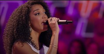 <p>Two contestants on The Voice turned in a dazzling vocal performance as they sang a duet to the classic &ldquo;Can&rsquo;t Take My Eyes Off of You.&rdquo;</p>

<p>Over the course of a handful of decades, musicians have produced hundreds, possibly even thousands of songs. Most of those tunes have been or will be long forgotten. Sure, they may have sounded great when first released and hit the radio. They may have even topped the charts for a little while. But you&rsquo;ll likely forget that most songs even existed after a few years.</p>

<p>However, only a few select songs are and will be remembered long after they were released. That&rsquo;s the actual test of a good song. What does it sound like, and does it hold up 10, 20 and even 30 years after its initial release date? Most songs fail this test. But those that pass are classics, and deservedly so.</p>

<p>Frankie Valli, during his career, produced several unforgettable songs. They are songs that are still remembered and sung decades after they were first released to the public. One of Frankie&rsquo;s most memorable and beloved songs is &ldquo;Can&rsquo;t Take My Eyes Off of You.&rdquo;</p>

<p>In a <a href="https://www.youtube.com/watch?v=tB14FPfUebI">clip posted on YouTube</a>, Maddi Jane and Nad&egrave;ge sing a duet on The Voice as they battle to win the judges' approval and remain on the popular singing competition program.&nbsp;</p>

<p>Both young women sound terrific, showing off their immense musical talent. The women slightly change the song to stand out and make the tune their own. Their delivery is different from Frankie&rsquo;s original.&nbsp;</p>

<p>The studio audience and all four judges seemed to adore the performances. All have massive smiles during the performance. After the song, all four judges are on their feet, applauding the young women.</p>

<p><em><strong><a href="https://www.godtube.com/bible/ephesians/5-19">Ephesians 5:19</a></strong> &ldquo;Speaking to yourselves in psalms and hymns and spiritual songs, singing and making melody in your heart to the Lord;</em>&rdquo;</p>
