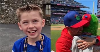 <p>A young cancer survivor achieved his dream and celebrated Major League Baseball&rsquo;s opening day with a dream experience with the Philadelphia Phillies.</p>

<p>Cancer, in any and every form, is a horrible disease. It does nothing but hurt and destroy. Hearing that you or a loved one has been diagnosed with cancer is a massive punch to the gut, immediately knocking out all the wind in your system. It&rsquo;s a life-changing diagnosis for everyone involved.</p>

<p>However, for those who successfully come out on the other side, there is nothing like defeating cancer. A <a href="https://www.tiktok.com/@mdmotivator/video/7352181485857754373">clip posted on TikTok</a> shows one young man who had brain cancer and has the battle scars to prove it, diligently working toward a goal.</p>

<p>The short clip begins with the little guy approaching the man with the camera to ask if he wants to purchase a glass of lemonade for a dollar. The videographer soon learns about Sam&rsquo;s recent cancer battle.&nbsp;</p>

<p>Sam, the little boy in the video, hopes to earn enough money to buy opening-day tickets to see the Philadelphia Phillies. The Phillies are Sam&rsquo;s favorite baseball team. He recently had brain cancer, but he now says that he&rsquo;s &ldquo;good.&rdquo; He says he has been able to remain so strong thanks in large part to his team of doctors.</p>

<p>Sam&rsquo;s interaction with that customer ends in a way he never saw coming. He is given $1,000 cash and handed a letter from Major League Baseball. Sam reads the letter out loud and learns that his dream of going to see the Phillies on opening day is about to become a reality.&nbsp;</p>

<p>But it gets even better than that.&nbsp;</p>

<p>Major League Baseball invites the young to the game and says he will get the opportunity to meet some of the players and walk on the field before the game.</p>

<p>The tear-jerking clip ends with Sam on the field interacting with members of the Philadelphia Phillies.&nbsp;</p>

<p><em><strong><a href="https://www.godtube.com/bible/ephesians/4-32">Ephesians 4:32</a></strong> &ldquo;And be kind to one another, full of pity, having forgiveness for one another, even as God in Christ had forgiveness for you.&rdquo;</em></p>
