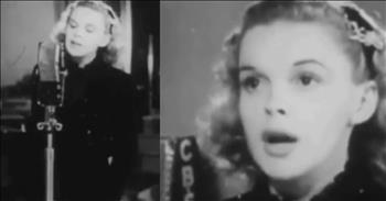 <p>Legendary actress and singer Judy Garland turns in a superb performance of the timeless tune &ldquo;Somewhere Over the Rainbow.&rdquo;</p>

<p>Since the invention of music, musicians have likely been covering and playing one another&rsquo;s tunes. This time-honored tradition has been practiced for years and will likely continue well into the future. It&rsquo;s a way to honor and pay respect to someone else and their work.</p>

<p>Also, who doesn&rsquo;t want to hear different interpretations of classic songs? How would The Beatles&rsquo; &ldquo;I Wanna Hold Your Hand&rdquo; sound if Dolly Parton, Pentatonix, or some other artist or group performed it? I&rsquo;m sure they would add something to it to make it their own and leave their mark. But, of course, we all know that &ldquo;I Wanna Hold Your Hand&rdquo; will forever and always be a Beatles tune.</p>

<p>While everyone loves covers of classic songs every now and then, the original version is best, most of the time. Paul Simon&rsquo;s and Art Garfunkel&rsquo;s &ldquo;Sound of Silence&rdquo; has been covered by nearly every artist and band in existence, but the original is still far and away the superior version.</p>

<p>Another song that gets the cover treatment a lot is &ldquo;Somewhere Over the Rainbow,&rdquo; the song Judy Garland performed in &ldquo;The Wizard of Oz,&rdquo; the beloved 1939 film. Sure, some of the covers of that lovely song over the years are enjoyable, but Judy&rsquo;s version remains number one. No one will ever top it.&nbsp;</p>

<p>In <a href="https://www.instagram.com/p/C3a1OyFvXux/">a clip posted on social media</a>, Judy is captured on camera beautifully singing those memorable and iconic lyrics.&nbsp;</p>

<p>&ldquo;Somewhere I&rsquo;ll wish upon a star</p>

<p>And wake up where the clouds are far behind me</p>

<p>Where trouble melts like lemon drops</p>

<p>Away above the chimney tops, that&rsquo;s where you&rsquo;ll find me&rdquo;</p>

<p>Kelly Clarkson, Willie Nelson, Ariana Grande and <a href="https://www.billboard.com/photos/judy-garland-ariana-grande-over-the-rainbow-versions-7817662/13-ariana-grande-manchester-concert-2017-1548/">many others have covered the iconic song</a>, but Judy Garland&rsquo;s original is simply unmatched, and will forever remain that way.&nbsp;</p>

<p><em><strong><a href="https://www.godtube.com/bible/ephesians/5-19">Ephesians 5:19</a></strong> &ldquo;Speaking to yourselves in psalms and hymns and spiritual songs, singing and making melody in your heart to the Lord;&rdquo;</em></p>
