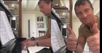 <p>Television show host and survival expert Bear Grylls surprised many with a touching performance of the beloved hymn &ldquo;Seek Ye First.&rdquo;</p>

<p>Everyone has a busy life, with family and work obligations pulling people in 100 different directions. Family is a necessary part of life. It would be nearly impossible to go through life without loved ones around you willing to help and lend a hand. Family and friends make life a better, fuller and richer experience; there is no argument against that statement.&nbsp;</p>

<p>However, while family and loved ones are significant parts of everyone&rsquo;s life, they are not supposed to be the most important thing. God is supposed to be the central figure, the main focus of our lives. In the New Testament, in Matthew, Jesus made this clear. He said we must first seek God and His righteousness before anything else.</p>

<p>In a <a href="https://www.instagram.com/p/C3mq16co6Ap/">clip posted on social media</a>, Bear, known for his television shows and survival instincts, puts on a musical performance, singing the hymn &ldquo;Seek Ye First.&rdquo; Not only does he sing, but he also records himself playing the piano.</p>

<p>&ldquo;Seek ye first the kingdom of God</p>

<p>And His righteousness</p>

<p>And all these things shall be added unto you</p>

<p>Hallelu, Hallelujah!&rdquo;</p>

<p>Bear's wonderfully moving rendition of the hymn shows that he has been blessed musically. However, he apparently doesn&rsquo;t think too highly of his musical abilities.&nbsp;</p>

<p>In the caption to the video, Bear wrote, &ldquo;Trip down memory lane singing kids faith songs! (Singing/playing badly but it makes me happy!)&rdquo;</p>

<p>God has blessed and touched our lives in many ways. But we must never become more concerned about, interested in or focused on life&rsquo;s blessings than about God. It&rsquo;s easy to get sidetracked or have our focus shift elsewhere. However, God must always remain priority number one in our lives.</p>

<p><em><strong><a href="https://www.godtube.com/bible/matthew/6-33">Matthew 6:33</a></strong> &ldquo;But seek ye first the kingdom of God, and his righteousness, and all these things shall be added unto you.&rdquo;</em></p>
