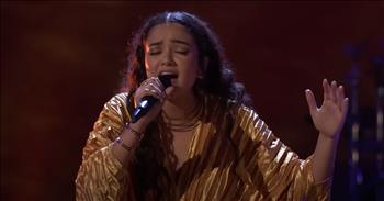 <p>Listen to Madison Curbelo on <em>The Voice</em> perform a stunning cover of &lsquo;Landslide&rsquo; by Fleetwood Mac.</p>

<p>&ldquo;I took my love, I took it down,&nbsp;</p>

<p>I climbed a mountain and I turned around</p>

<p>And I saw my reflection in the snow-covered hills&nbsp;</p>

<p>'Til the landslide brought me down&rdquo;</p>

<p>What a fantastic performance by Madison Curbelo during <em>The Voice</em> Playoffs! Her voice is so lovely and smooth, and her rendition of &lsquo;Landslide&rsquo; is just beautiful. Many people online thought the same thing.</p>

<p>&ldquo;Although I'm rarely made happy by an artist taking liberty with any one of my favorite songs, this rendition of Stevie Nicks Landslide was amazing,&rdquo; <a href="https://www.youtube.com/watch?v=EScgi9E2j9g">comments</a> one person on YouTube. &ldquo;I've no doubt Stevie too approved!&nbsp; Love it! What a beautiful voice.&rdquo;</p>

<p>&ldquo;Best cover I've heard,&rdquo; another person <a href="https://www.youtube.com/watch?v=EScgi9E2j9g">writes</a> online. &ldquo;The charm of the song was not lost, yet the twist that she added to the song just hits all the right spots. Plus the lovely voice just makes it more emotional and authentic. She floats throughout the song, with no pitch issues whatsoever. Hope she goes to the live rounds.&rdquo;</p>

<p>Madison Curbelo&rsquo;s story is one of a comeback. She is 21 years old now, but back when she was 18, the young singer auditioned for season 20 of The Voice. Back then, she did not get a judge to turn their chair around for her, and she was advised to go out and perform as much as possible to build up her confidence and stage presence.</p>

<p>Then on this season of The Voice, Madison Curbelo went on to get a four-chair turnaround during her blind audition. She apparently took the judges&rsquo; advice from the first time she auditioned and came back to season 25 to really make an impression!</p>

<p>What a talented singer. We can&rsquo;t wait to see what comes next for Madison Curbelo!&nbsp;</p>
