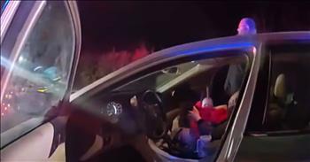 <p>These days, fathers are often right by their wives&rsquo; sides, providing a supportive role in the birthing of their children. But one Kansas father went the extra mile, helping his wife deliver their baby all alone. This couple inadvertently turned a stretch of highway into his baby&rsquo;s birthplace.</p>

<p>There are approximately forty weeks to plan the entry of a new life into this world. Doctors and hospitals are established and ready. Additionally, parents-to-be have studied and prepared for those critical, magical moments when their child makes his appearance.</p>

<p>Alas, things don&rsquo;t always work out as planned. Check out Inside Edition&rsquo;s report about two babies determined to give their parents a little scare&mdash;and great birth stories to share!&nbsp;</p>

<p>The video first features a Kansas dad who helped momma bring their sweet baby into the world. Captured by the Miami County, Kansas Sheriff&rsquo;s Deputy&rsquo;s bodycam, we see police officers approach the man by his parked car on the side of the highway.&nbsp;</p>

<p>When greeted, Dad proudly shares the good news, &ldquo;I just delivered my baby.&rdquo; The officers confirm that the baby is breathing as the man removes his shirt to wrap around the newborn. Dad is on top of it!</p>

<p>Inside Edition next introduces a couple whose baby came a bit early on the side of Interstate 287 in Somerset County, New Jersey. State Troopers arrived to find Mom in labor and on hands and knees beside the car. Within just a couple of minutes, the officers delivered the baby, even untangling the infant&rsquo;s umbilical cord that had wrapped around his neck. The couple named the lucky little guy &ldquo;Jack.&rdquo;&nbsp;</p>

<p>While the Kansas first responders didn&rsquo;t get to deliver the baby in this instance, they surely would have done a great job&mdash;just as the New Jersey troopers did. But their &ldquo;congratulations&rdquo; and fist pump to the delivering dad probably meant a great deal!</p>

<p>Thankfully, both deliveries turned out just fine. However, if this indicates things to come, our Kansas and New Jersey couples may have their hands full!&nbsp;&nbsp;&nbsp;</p>

<p><em>&ldquo;May your father and mother rejoice; may she who gave you birth be joyful!&rdquo; <strong><a href="https://www.godtube.com/bible/proverbs/23-25">Proverbs 23:25</a></strong></em></p>
