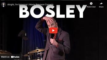 Alright, I'm listening! | Marty Simpson Comedy
