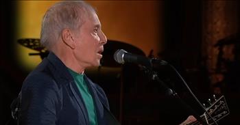 <p>Legendary musician Paul Simon turned in a captivating and masterful performance of his classic &ldquo;Slip Slidin&rsquo; Away&rdquo; on The Late Show with Stephen Colbert.</p>

<p>Only a handful of musicians' names and works are instantly recognized across generations. Elvis Presley, The Beatles, The Rolling Stones and Frank Sinatra all come to mind immediately as musicians who belong to this category. For example, people born decades after The Beatles broke up still know and love their classic tunes.&nbsp;</p>

<p>Another musician who fits perfectly in that exclusive category is Paul Simon. He and Art Garfunkel&rsquo;s classic &ldquo;The Sound of Silence&rdquo; is one of music history's most recognized and covered songs. Even those who aren&rsquo;t fans of Simon and Garfunkel know that tune and can likely sing along purely because they have heard it so many times.</p>

<p>When Simon and Garfunkel broke up and went their separate ways, both continued producing music. Paul has had solo success with songs such as &ldquo;Me and Julio Down by the Schoolyard,&rdquo; &ldquo;You Can Call Me Al,&rdquo; and &ldquo;Slip Slidin&rsquo; Away.&rdquo;</p>

<p><a href="https://www.youtube.com/watch?v=BoRNB941skw">In an appearance on <em>The Late Show with Stephen Colber</em>t</a>, Paul played the 1977 song &ldquo;Slip Slidin&rsquo; Away.&rdquo; It was a terrific performance from a legendary musician.&nbsp;</p>

<p>&ldquo;Slip slidin&rsquo; away</p>

<p>Slip slidin&rsquo; away</p>

<p>You know, the nearer your destination</p>

<p>The more you&rsquo;re slip slidin&rsquo; away&rdquo;</p>

<p>Like John Denver and Bob Dylan, Paul has a gift for songwriting. His lyrics can and often do tell a beautiful, personal and even heartbreaking story. Sure, the beats to his tunes may be upbeat and catchy, but Paul is gifted in storytelling and songwriting. He&rsquo;s arguably one of the best songwriters of all time.&nbsp;</p>

<p>While he may be in his early 80s, Paul Simon's performance on the popular late-night program shows that he still has it.</p>

<p><em><strong><a href="https://www.godtube.com/bible/colossians/3-16">Colossians 3:16</a></strong> &ldquo;Let the word of Christ dwell in you richly in all wisdom; teaching and admonishing one another in psalms and hymns and spiritual songs, singing with grace in your hearts to the Lord.&rdquo;</em></p>
