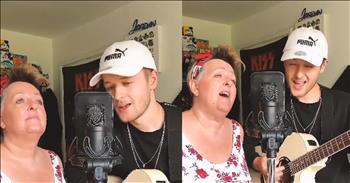 <p>If you&rsquo;re not yet acquainted with Jordan Rabjohn and his mother, Katherine Hallam, you&rsquo;re in for a treat as you watch this mother and son&rsquo;s chilling duet performance of &lsquo;Human.&rsquo;</p>

<p>From Sheffield, England, 29-year-old Jordan began recording and uploading his music to social media several years ago. However, before that, he appeared on the televised auditions for <em>The X Factor</em> in 2017, <a href="https://www.themusicman.uk/jordan-rabjohn-mother-and-son/">impressing Simon Cowell</a> and the other judges with his &ldquo;catchy original song and punchy performance.&rdquo;&nbsp;</p>

<p>In May 2020, <a href="https://pepunlimited.com/music/jordan-rabjohn/">Jordan and Katherine</a> recorded one of their early duets. They sang Andra Day&rsquo;s &lsquo;<a href="https://www.godtube.com/watch/?v=1MCM1FNU">Rise Up</a>&rsquo; in an effort to brighten the lives of those suffering during the dark days of the pandemic. The video has been viewed 5.3 million times since it debuted!&nbsp;&nbsp;</p>

<p>Here, they sing a stunning rendition of Christina Perri&rsquo;s song &lsquo;Human.&rsquo; The acoustic performance relies only on the guitar Jordan strums with ease and their two beautiful voices. With perfect pitch and inflection, Jordan sings &ldquo;I can do it&rdquo; three times before Katherine belts out the most recognizable line of the tune. It&rsquo;s a shame that Instagram videos are so short because we are left wanting the rest of the song!&nbsp;</p>

<p><a href="https://en.wikipedia.org/wiki/Human_(Christina_Perri_song)">Written by Christina Perri and Martin Johnson in 2013</a>, &lsquo;Human&rsquo; addresses the frailty and vulnerability of us humans. The song, recorded and released later that year, entered the Billboard Hot 100 chart at #90 and peaked at #31.&nbsp;</p>

<p>Here are <a href="https://www.azlyrics.com/lyrics/christinaperri/human.html">four lines</a> from a chorus of &lsquo;Human:&rsquo;</p>

<p>But I'm only human</p>

<p>And I bleed when I fall down</p>

<p>I'm only human</p>

<p>And I crash and I break down</p>

<p>Both Katherine and Jordan have recorded solo albums, as well as a duet album. If you&rsquo;d like to hear more duets by these two human, yet heaven-sent talents, check out their performances of &lsquo;<a href="https://www.godtube.com/watch/?v=YPWDK7NX">Hallelujah</a>&rsquo; and &lsquo;<a href="https://www.godtube.com/watch/?v=EBJEFMNU">Shallow</a>.&rsquo;&nbsp;&nbsp;&nbsp;&nbsp;&nbsp;</p>

<p>On dark and difficult days, it&rsquo;s a relief to find comfort and inspiration in the music of artists like Jordan and Katherine.&nbsp;&nbsp;</p>

<p>&ldquo;The peace of God is much greater than the human mind can understand. This peace will keep your hearts and minds through Christ Jesus.&rdquo; <a href="https://www.godtube.com/bible/philippians/4-7">Philippians 4:7</a></p>
