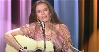 <p>Johnny Carson welcomed June Carter Cash on his show in July 1980, and Mrs. Johnny Cash&rsquo;s powerful performance of &lsquo;Ring of Fire&rsquo; lit up the stage!</p>

<p>Most folks only remember Johnny Cash when we hear the classic country hit &lsquo;Ring of Fire.&rsquo; However, the song was not written or originally recorded by Mr. Cash. As June shared before singing, she penned the song. <a href="https://en.wikipedia.org/wiki/Ring_of_Fire_(song)">June and songwriter Merle Kilgore</a> wrote the love song in 1962, and it was first recorded by June&rsquo;s sister, Anita Carter.</p>

<p>It was, however, Johnny Cash&rsquo;s recording, released in April 1963, that made the song a phenomenal hit. June explains that though she&rsquo;s very proud of her husband&rsquo;s version, she&rsquo;d like to perform &lsquo;Ring of Fire&rsquo; her way&mdash;the way it was sung the very first time. That she does.</p>

<p>The beautiful songstress plays guitar and sings a slower version of the song. Perhaps her rendition allows listeners to ponder the lyrics a bit more. &lsquo;Ring of Fire&rsquo; was written during the time that June and Johnny were falling in love. However, Johnny was dealing with addiction issues, so their relationship was stressful and complicated in those early days.&nbsp;</p>

<p>Mel Christensen of <em><a href="https://oldtimemusic.com/the-meaning-behind-the-song-ring-of-fire-by-johnny-cash/">Old Time Music</a></em> wrote, &ldquo;On the surface, &lsquo;Ring of Fire&rsquo; might seem like a simple love song about two people being consumed with passion. But the lyrics actually refer to something much deeper &ndash; the pain and struggle that come with falling in love.&rdquo;</p>

<p>Following her performance, June&rsquo;s dress is hung up on the stool and she needs Johnny Carson&rsquo;s assistance to get freed. Her crocheted dress didn&rsquo;t cooperate, but it sure looked lovely with her long, dark hair and generous jewelry. She&rsquo;s a pretty lady. Funny, too!</p>

<p>She tells the Host Johnny why her Johnny isn&rsquo;t with her. He&rsquo;s fishing in Canada after his appearance on Alice got canceled when the actors went on strike. And, when asked if she worries about her husband, she laughs and says that she doesn&rsquo;t these days, because &ldquo;he straightened up real good.&rdquo; She rattles off the ages of their children from prior marriages and reminds Johnny about the one they share together, 10-year-old John Carter.</p>

<p>Mrs. Cash seems innocent, playful, and flirty all at the same time. As Johnny said before she ever appeared on stage, she is very charming! In the final few minutes of the clip, Johnny talks with June about her 1979 autobiography, Among My Klediments, she plays the autoharp, and they reminisce about old radio and when it came only from stations in border towns.&nbsp;</p>

<p>Many have recorded covers of June&rsquo;s song. Frank Zappa recorded a live reggae-style version, Dwight Yoakam did a honky-tonk rendition, and Blondie rocked out &ldquo;Ring of Fire.&rdquo; None will be as good as June&rsquo;s and Johnny&rsquo;s two!&nbsp;</p>

<p>Commenters remarked on the love between Mr. and Mrs. Cash, saying &ldquo;she literally saved the life of Johnny Cash&rdquo; and that she was &ldquo;the only remedy Johnny ever needed.&rdquo; The two legends died within four months of one another in 2003, June passing in May and Johnny later that year in September.&nbsp;</p>

<p>Johnny Carson, often playing the straight man, brought amazing music, clean comedy, fun interviews, culture, and even a little history into the homes of viewers all across the United States for 30 years!&nbsp;&nbsp;</p>

<p>Haven&rsquo;t we been blessed by a couple of great Johnnys and a lovely June?</p>

<p><em>&ldquo;I hear my lover&rsquo;s voice. Here it comes, jumping over the mountains, skipping over the hills.&rdquo; <strong><a href="https://www.godtube.com/bible/song-of-solomon/2-8">Song of Solomon 2:8</a></strong></em></p>

