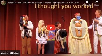 Taylor Mason's Comedy Show Takes Audience Participation to a New Level!