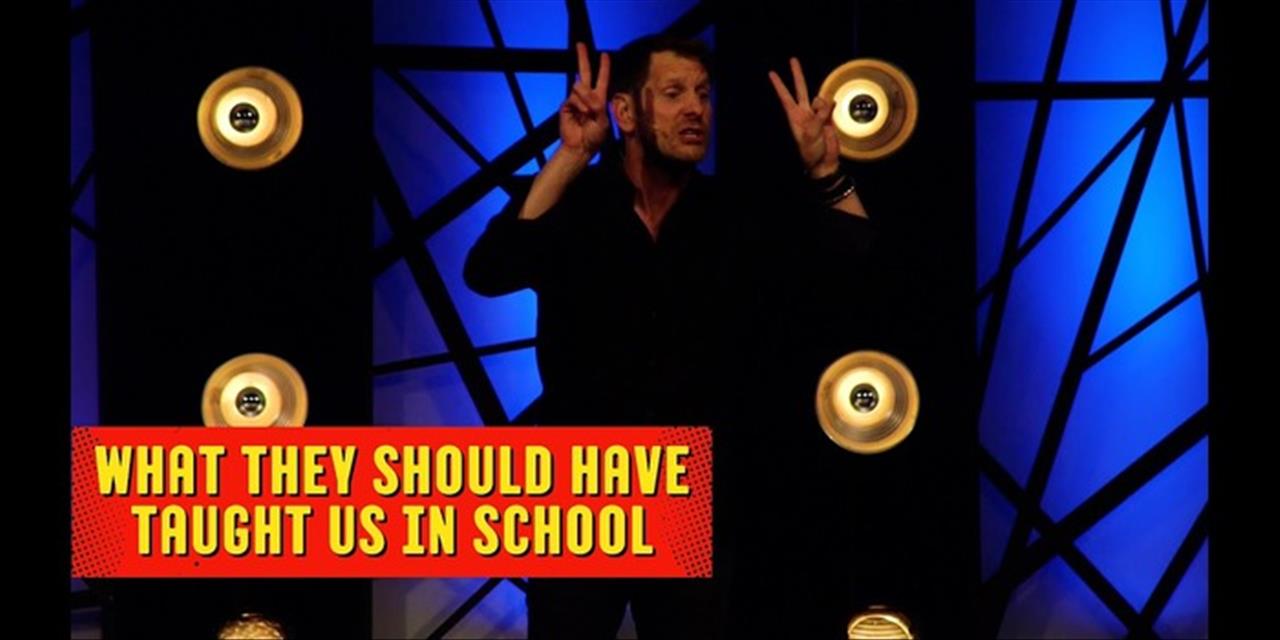 <p>Comedian Ron Pearson on what they should have taught us in school&hellip;</p>
