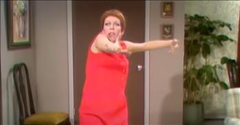 Carol Burnett's Comedic Genius Shines in Invisible Husband Sketch