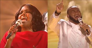 <p>Watch CeCe Winans and Roman Collins sing a heavenly rendition of &lsquo;Goodness of God&rsquo; at the American Idol Grand Finale.</p>

<p>&lsquo;I love You, Lord, oh Your mercy never failed me</p>

<p>All my days, I've been held in Your hands</p>

<p>From the moment that I wake up until I lay my head</p>

<p>Oh, I will sing of the goodness of God&rsquo;</p>

<p>What an incredible duet! CeCe Winans starts off the song, and then Roman Collins, alongside the other vocalists in the choir, sings the second verse. Then everyone joins together for the chorus, and it sounds remarkable!</p>

<p>As the performance is going on, you can hear the crowd cheering with the music. The camera also shows Fantasia Barrino, a former American Idol, praising along to the song. Katy Perry is even tearing up during the performance. And it is clear to see that Roman Collins is feeling the Holy Spirit move up on stage as he proclaims the truth that he is singing for everyone to hear! What an amazing and heartfelt performance!</p>

<p>&ldquo;We are living in a time where this is desperately needed. Thank you, American Idol, for allowing God to shine on your stage,&rdquo; <a href="https://www.youtube.com/watch?v=F4SlVg9rPSM">comments</a> one person on YouTube after watching the video.</p>

<p>&ldquo;There is no voice on earth like CeCe&rsquo;s,&rdquo; another person <a href="https://www.youtube.com/watch?v=F4SlVg9rPSM">writes</a> online. &ldquo;I can hear the angels sing through her.&rdquo;</p>

<p>It is wonderful to see &lsquo;Goodness of God&rsquo; being performed on such a big stage for the world to see. CeCe Winans and Roman Collins were wonderful, and how amazing it is to watch them use their talents to bring glory to our Heavenly Father. We really hope that you enjoyed watching their rendition of this beautiful song today!</p>

<p><em><strong><a href="https://www.godtube.com/bible/james/1-17">James 1:17</a></strong>&nbsp;Every good gift and every perfect gift is from above, and comes down from the Father of lights, with whom there is no variation or shadow of turning.</em></p>
