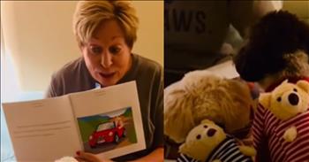 <p>A group of six dogs gathered around, sitting next to one another and listened attentively to a bedtime story in an adorable clip.</p>

<p>The Lord knew exactly what he was doing when He put dogs on Earth. They are some of the most loving and loyal creatures you&rsquo;ll ever encounter. Show a canine even the slightest bit of attention and kindness and you&rsquo;ve got yourself a friend for life.</p>

<p>In addition to consistently demonstrating their loyalty and why they are called man&rsquo;s best friend, they are also incredibly sweet creatures. Like humans, dogs, and all animals, for that matter, want to be somewhere and with someone who cares for and loves them.</p>

<p>An <a href="https://www.youtube.com/watch?v=qZ-xGERByeg">adorable clip posted on YouTube</a> shows a group of some of the cutest and sweetest pups you&rsquo;ll ever see. All six of them, while wearing sweaters, sit quietly, gathered around their owner as she reads them a bedtime story.</p>

<p>The dogs are thoroughly captivated by the story. None even tries to get up and leave during story time. They all want to know how the story ends. Of course, the story is about a man who finds a stray dog looking for a home. Who wouldn&rsquo;t want to hear how a story like that unfolds?</p>

<p>Following the story's conclusion, the woman in the clip tells each of the sweet pups goodnight and gives them a well-deserved scratch on the head.</p>

<p>As anyone with a pet knows, getting an animal to sit still is always a chore. But, unbelievably, she got all six dogs to sit quietly and not move as she read to them.</p>

<p>That is likely to be the cutest clip you will see all day. I can&rsquo;t imagine many other videos showing a more precious sight than a handful of dogs sitting and looking up at their owner as she reads to them.</p>

<p><em><strong><a href="https://www.godtube.com/bible/proverbs/12-10">Proverbs 12:10</a></strong> &ldquo;An upright man has thought for the life of his beast, but the hearts of the evildoers are cruel.&rdquo;</em></p>
