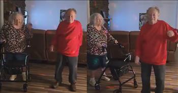 <p>Check out this adorable video of this fun married couple. This elderly couple dazzles with dance to Sam Cooke's 'Cupid.'</p>

<p>Larrie and Connie Beers know how to put on a show. In this video clip, the couple shares a dance to Sam Cooke&rsquo;s &lsquo;Cupid.&rsquo; With the lights down low and blue, red, and green lights flashing across the ceiling, Larrie and Connie begin their routine. Larrie starts to shuffle his way forward as Connie rocks the walker. Larrie turns and then faces his bride. The two are beaming at one another. They have a genuine love for each other and enjoy dancing together.</p>

<p>The chorus sings:&nbsp;</p>

<p>&lsquo;Cupid, draw back your bow</p>

<p>And let your arrow go</p>

<p>Straight to my lover's heart for me</p>

<p>Nobody but me&rsquo;</p>

<p>What the couple may not even realize that they are doing is modeling an example of a Biblical marriage. This is a marriage that is long-lasting and committed. Connie gives a little sass with her shoulder moves, and Larrie grooves towards his bride. Then, he romantically grabs onto her hand, and the two swing-dance with one another. It is adorable! They are so in love and so vibrant for their age. They tap their legs out left and right and move to the music.&nbsp;</p>

<p>They each have their own unique style, but they are also a pair. This is a reminder for other marriages. We are each unique individuals, but we are also purposeful in our oneness with our spouses. This song reminds us that love like this is for one person only. Marriage is a wonderful gift that God has created for a husband and wife to thrive. This couple is doing that and shining for all the world to see that age does not eliminate love for one another.</p>

<p><em>&ldquo;Have you not read that he who created them from the beginning made them male and female, and said, &lsquo;Therefore a man shall leave his father and his mother and hold fast to his wife, and the two shall become one flesh&rsquo;? So they are no longer two but one flesh. What therefore God has joined together, let not man separate.&rdquo; <strong><a href="https://www.godtube.com/bible/Matthew/19-4">Matthew 19:4-6</a></strong></em></p>
