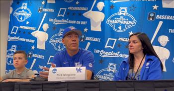 <p>University of Kentucky head baseball coach Nick Mingione said he reached a point when he surrendered everything to God and shared how doing that changed everything.</p>

<p>Professional and collegiate athletics is a serious business. Big money, sky-high expectations and a lot of pressure are involved in sports at that level. Often, entire livelihoods rest on a single win or loss, which can be determined by one play here or there. An error there or failure to make the correct play here could cost a coach and his entire staff their jobs.</p>

<p>That kind of pressure and level of expectation can result in frustration and anger. Coaches and players can get angry and upset when they don&rsquo;t reach what they think is their full potential. However, when his 2022 team failed to achieve what he believed they were capable of, Nick admits that he had some dark days.</p>

<p>However, in a <a href="https://www.youtube.com/watch?v=3A8jUgAKYyE">clip posted on YouTube</a>, Nick, with his wife and young child by his side, said that he did one of the hardest <a href="https://www.on3.com/teams/kentucky-wildcats/news/nick-mingione-opens-up-about-overcoming-struggles-after-super-regional-win/">things he&rsquo;s ever had to do</a>. Understanding that his abilities were finite and limited, he surrendered everything to God.</p>

<p>&ldquo;We went on this great run,&rdquo; Nick said. &ldquo;We were one win short. We were one win short. We finished fourth in the SEC Tournament for the first time. It was the best finish, but we were one win short.&rdquo;</p>

<p>During that season, Nick lost two players to injury for the year. He said that he &ldquo;had some dark nights earlier in that season.&rdquo; He admitted that he was &ldquo;hurting like he&rsquo;s never hurt before&rdquo; and &ldquo;was a beat down coach.&rdquo;</p>

<p>Nick, who played Phil Wickham&rsquo;s &ldquo;Battle Belongs&rdquo; on his phone during the press conference, told the media that he surrendered everything and told the Lord that the &ldquo;battle belongs to you.&rdquo;</p>

<p>Nick surrendered all to the Lord on May 15, 2022. From that day forward, Nick said no one has won more regular season baseball games in the SEC than the University of Kentucky.</p>

<p>&ldquo;You can&rsquo;t make this up,&rdquo; Nick said. &ldquo;Only God can make this up.&rdquo;</p>

<p>Nick&rsquo;s comments about experiencing adversity and surrendering to the Lord came after the University of Kentucky baseball team made it to the College World Series. It is <a href="https://sports.yahoo.com/kentucky-baseball-advances-college-world-141157444.html#:~:text=Kentucky%20baseball%20advances%20to%20College%20World%20Series%20for%20first%20time%20in%20program%20history,-ryan%20black%2C%20louisville&amp;text=LEXINGTON%20%E2%80%94%20A%20historic%20season%20for,grandest%20stage%20in%20the%20sport.">the first in the school&rsquo;s history</a>.</p>

<p>God will do amazing things in the lives of His people. But we must allow Him the opportunity to do so by surrendering everything to Him.</p>

<p><em><strong><a href="https://www.godtube.com/bible/james/4-7">James 4:7</a></strong> &ldquo;Submit yourselves therefore to God. Resist the devil, and he will flee from you.&rdquo;</em></p>
