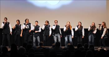 <p>An a cappella group stuns the crowd with &lsquo;Carry On My Wayward Son&rsquo; cover, and you don&rsquo;t want to miss it! At the Winter 2024 BYU Sing and Shout, a group of ten students known as Silver Lining, delivered a mesmerizing rendition of &lsquo;Carry On My Wayward Son&rsquo; by Kansas that captivated the audience. Dressed in jeans and letterman jackets, they brought a fresh, youthful energy to the classic rock anthem.</p>

<p>The audience was immediately drawn in as the lights dimmed and the first notes echoed through the auditorium. Each member of Silver Lining contributed their unique voice, blending in perfect harmony. The familiar melody took on new life as their voices intertwined, creating a rich and powerful sound that resonated throughout the venue.</p>

<p>Their performance was more than just technically impressive; it was emotionally charged. The students sang the lyrics as if they were their own, infusing each line with a deep feeling that spoke to their shared experiences and dreams. "Carry on my wayward son, there&rsquo;ll be peace when you are done," they <a href="https://www.youtube.com/watch?v=JFIzKCHXZ_8&amp;ab_channel=BYUACappellaClub">sang</a> with conviction, their voices soaring and intertwining in a heartfelt tribute to perseverance and hope.</p>

<p>The harmonies were meticulously crafted, each voice adding a layer of complexity and beauty to the song. The lead vocalists passionately delivered their parts, while the background singers provided a steady, harmonious foundation that elevated the entire performance. The result was a powerful and nuanced sound, captivating the audience from start to finish.</p>

<p>The audience was left in awe, many moved by the profound emotion and technical skill displayed by Silver Lining. Their rendition of &lsquo;Carry On My Wayward Son&rsquo; was a highlight of the evening, showcasing not only their talent but also their ability to connect deeply with the music and the audience.</p>

<p>As the final notes faded and the applause erupted, it was clear that Silver Lining had delivered a performance that would be remembered long after the final curtain fell. Their rendition of &lsquo;Carry On My Wayward Son&rsquo; was a testament to the enduring power of music and the incredible talent of these young performers.</p>

<p><em><strong><a href="https://www.godtube.com/bible/psalms/96-1">Psalm 96:1</a></strong> "Sing to the Lord a new song; sing to the Lord, all the earth."</em></p>
