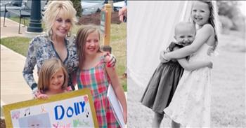 <p>A touching moment unfolded when Dolly Parton greeted and embraced a young cancer survivor! In a touching display of kindness and compassion, legendary country music icon Dolly Parton recently stopped to greet and hug a young fan who had beaten cancer. Pearl Monroe &ldquo;Roe Roe&rdquo; Tucker, who endured an 858-day <a href="https://www.instagram.com/p/C7VQMowud2Q/">battle</a> with the disease, credited Dolly&#39;s music with helping her through the challenging journey.</p>

<p>Roe Roe, a spirited young girl, had been listening to Dolly&rsquo;s uplifting songs throughout her fight against cancer. Inspired by the music that brought her comfort and strength, she made a sign to show her gratitude. The sign, <a href="https://www.instagram.com/p/C7VQMowud2Q/">read</a>, &quot;Dolly, your music helped me beat cancer,&quot; caught Dolly&#39;s eye during a public appearance.</p>

<p>Dressed in a charming pink plaid dress, Roe Roe and her sister eagerly awaited for the chance to meet their idol. When Dolly noticed the sign, she immediately made her way over to the girls, embodying the warmth and generosity for which she is renowned. She took the time to embrace both Roe Roe and her sister, creating a moment that the Tucker family will cherish forever.</p>

<p>Not only did Dolly share a heartfelt hug with the girls, but she also paused to allow Pearl&#39;s parents to capture the special encounter with a photograph and <a href="https://www.instagram.com/p/C7VQMowud2Q/">told</a> Roe Roe, &ldquo;I am so happy for you!&rdquo; This beautiful gesture highlighted Dolly&rsquo;s unwavering dedication to her fans and her truly compassionate spirit.</p>

<p>This moment between Dolly Parton and Pearl Monroe Tucker serves as a reminder of the profound impact that kindness and music can have on healing and hope. God bless Dolly for her empathy and love, and may Pearl continue to enjoy good health and happiness.</p>

<p><em><strong><a href="https://www.godtube.com/bible/ephesians/4-32">Ephesians 4:32</a></strong> &quot;Be kind and compassionate to one another, forgiving each other, just as in Christ God forgave you.&quot;</em></p>
