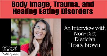 <p>Do you know so much about diets, calories, macros and food that the thought of talking to a dietician seems a little unnecessary? What more could you possibly learn about food and how to eat? But, today I start a&nbsp;podcast&nbsp;series talking to a specific group of Christian dietitians who are &ldquo;non-diet&rdquo; dietitians.</p>

<p>These women are trained and licensed dietitians who have committed their work to helping women break free from issues with food and&nbsp;eating disorders. Today, my guest is Tracy Brown. Her work specializes in helping women who have trauma (known or unknown) and helping them break free from the way it keeps them stuck in eating disorder behaviors.</p>

<p><strong>Highlights from today&rsquo;s show about&nbsp;body image&nbsp;and trauma include:</strong></p>

<ul>
	<li>Tracy talks about how we need to be professors of our own experience with food.</li>
	<li>Tracy shares how overtime there is a food binge or &ldquo;grabbiness&rdquo; there&rsquo;s usually a food deficit somewhere earlier in the day.</li>
	<li>She talks about how trauma can come from a family&rsquo;s inability to know what to do with emotion&ndash;not all traumas are big traumas. Yet, they can still cause us pain.</li>
	<li>The connection between HSP (highly sensitive people) and&nbsp;eating disorders,&nbsp;body image, and perfectionistic tendencies.</li>
	<li>Why there&rsquo;s often a set back after six weeks of progress on journeys to food and&nbsp;body image&nbsp;freedom.</li>
	<li>How promoting self-love is deeply connected to New Age philosophies and teachings that Christians should avoid.</li>
</ul>
