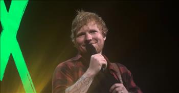 <p>Listen to Ed Sheeran&rsquo;s stirring live performance of the song &lsquo;Hallelujah.&rsquo; This is one version you definitely don&rsquo;t want to miss!</p>

<p>&lsquo;Now I've heard there was a secret chord</p>

<p>That David played, and it pleased the Lord</p>

<p>But you don&rsquo;t really care for music, do you?&rsquo;</p>

<p>In this captivating performance, Ed Sheeran ends his show with his rendition of the popular song &lsquo;Hallelujah,&rsquo; and he shares his reasoning for this with the audience.</p>

<p>&ldquo;I chose this song because at the end of &lsquo;Fire Love,&rsquo; &lsquo;Fire Love&rsquo; is the end of the album, and the last words of the song are, &lsquo;My family rise to their feet to sing Hallelujah.&rsquo; And you know, I&rsquo;ve played this song maybe 14 years ago, and haven&rsquo;t played it since. And it feels like a good end to the show,&rdquo; he shares.</p>

<p>At the start of the song, it is just Ed Sheeran with his voice and his guitar. And it sounds incredible! You can even hear the audience members singing along with him. But as the song builds, background singers join in, and their voices along with Ed Sheeran&rsquo;s really take the song to new heights. The whole performance is very powerful and beautiful.&nbsp;</p>

<p>&ldquo;There are no words to describe this. I'm speechless,&rdquo; one person <a href="https://www.youtube.com/watch?v=4DSZIxelhMw">writes</a> on YouTube after watching the video.</p>

<p>&ldquo;I love this song even more now! Hallelujah,&rdquo; another person <a href="https://www.youtube.com/watch?v=4DSZIxelhMw">writes</a> online.</p>

<p>This song is so popular and has been covered by many talented artists, and Ed Sheeran&rsquo;s version is wonderful in so many ways. We hope that you enjoyed listening to it today and it was able to uplift your spirits.</p>

<p><em><strong><a href="https://www.godtube.com/bible/james/1-17">James 1:17</a></strong> &ldquo;Every good gift and every perfect gift is from above, coming down from the Father of lights, with whom there is no variation or shadow due to change.&rdquo;</em></p>

