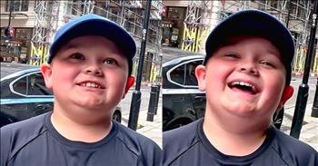 <p>A young man selected a baseball instead of money and ended up experiencing &ldquo;the best day&rdquo; of his life.</p>

<p>Everyone needs money to function and survive in the world. Without an adequate amount of money, life is significantly more complicated. Even when money is tight and may not be coming in at the rate we&rsquo;d like, the frequency at which bills come in never slows.</p>

<p>However, as much as we may need and be concerned about money, it&rsquo;s not the be-all and end-all. Money certainly isn&rsquo;t everything in life. Wouldn&rsquo;t it be nice to be able to return to a time and place when money was not a primary concern? Possibly back when we were children, and having fun and being with friends was way more important than money?</p>

<p>Well, time travel has not been perfected yet, but <a href="https://www.tiktok.com/@mdmotivator/video/7379025526209498374">one video posted on social media</a> captures that innocent time in one sweet young man&rsquo;s life. In the clip, the young man, Mason, is approached on the street and offered a choice. He is given the option of selecting a baseball or a stack of cash.</p>

<p>The little guy, surprisingly, chooses the &ldquo;mystery baseball.&rdquo; He does so because he &ldquo;found baseball&rdquo; when he was diagnosed with Type 1 diabetes and has loved the game ever since. After making his selection, Mason is handed a letter informing him that he&rsquo;s going to a baseball game and will get to meet some of the players on the Philadelphia Phillies.</p>

<p>The clip shows the young man interacting and conversing with some of the players on the field. From the look on his face, it's clear that Mason is having the time of his life, which he states before the clip ends.</p>

<p>&ldquo;This is the best day of my life,&rdquo; Mason says.</p>

<p>What a sweet and touching video that shows the innocence of a child, someone who is not a bit concerned about money.</p>

<p><em><strong><a href="https://www.godtube.com/bible/psalms/37-4">Psalm 37:4</a></strong> &ldquo;So will your delight be in the Lord, and he will give you your heart&rsquo;s desires.&rdquo;</em></p>
