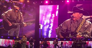 <p>Country music fans were in for an unforgettable treat when George Strait and Chris Stapleton joined forces in a live performance on stage to perform Willie Nelson and Merle Haggard's classic hit, &lsquo;Pancho and Lefty.&rsquo; Country music fans experienced a magical evening of soul-stirring melodies and heartfelt performances when George Strait and Chris Stapleton joined forces at MetLife Stadium in New Jersey.&nbsp; The crowd erupted into cheers, their excitement palpable in the air. Yet, the evening took an unexpected turn of awe-inspiring fun when Chris Stapleton, with his trademark effortless cool, walked onto the stage, guitar in hand, to join George in a spontaneous duet.</p>

<p>Chris seamlessly slipped into Merle Haggard's iconic verses, his powerful vocals blending harmoniously with George's timeless sound. Together, they created a musical tapestry that resonated deeply with everyone present, weaving together the nostalgia of classic country with the vibrant energy of live performance. Enraptured by the sheer talent and camaraderie, the audience erupted into thunderous applause and cheers throughout the performance.</p>

<p>This collaboration highlighted the mutual respect and admiration between George Strait and Chris Stapleton and reaffirmed the enduring appeal of country music's rich storytelling and heartfelt melodies. It was a night that transcended mere entertainment, touching souls and creating lasting memories for all fortunate enough to witness it.</p>

<p>As we reflect on moments like these, we are reminded of the profound beauty and power of music&mdash;a universal language that bridges divides and speaks to the depths of our hearts. Country singers like George Strait and Chris Stapleton embody this gift, using their voices and talents to evoke emotions, inspire faith, and celebrate life's journey. Their songs remind us of the beauty in simplicity, the strength found in faith, and the transformative power of love. May their voices continue to uplift spirits and bring joy to countless hearts, carrying forth God's divine creativity and grace through the timeless artistry of country music.</p>

<p><em><strong><a href="https://www.godtube.com/bible/psalms/96-1">Psalm 96:1</a></strong> &ldquo;O sing to the LORD a new song: sing to the LORD, all the earth.&rdquo;</em></p>
