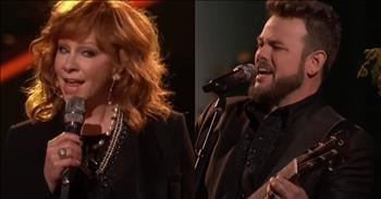 <p>Reba McEntire and Josh Sanders bring us to our knees in a soul-stirring &lsquo;Back To God&rsquo; performance on The Voice. The moment Reba and Josh stopped on stage resonated deeply with listeners, offering a poignant message of faith and hope amidst the turmoil of our times. Their performance was colored in red lights and backdropped by a lit-up cross as they were surrounded by trees and beautiful landscaping. The moment Reba sang the first few keywords, the audience lit up in praise!</p>

<p>Originally released on her <a href="https://www.amazon.com/Sing-Now-Songs-Faith-Hope/dp/B01MXYJBZK">2017 </a>album "Sing It Now: Songs of Hope and Faith," the song's timely lyrics urge us to turn to God in moments of crisis and uncertainty.</p>

<p>In a world where headlines are often dominated by conflict and tragedy, &lsquo;Back To God&rsquo; serves as a powerful reminder to seek spiritual solace and divine guidance. Its soul-stirring melody and heartfelt vocals by Reba and Josh Sanders evoke a sense of introspection and renewal, encouraging listeners to reevaluate their priorities and reconnect with their faith.</p>

<p>&lsquo;You gotta get down on your knees, believe</p>

<p>Fold your hands and beg and plead</p>

<p>Gotta keep on praying&rsquo;</p>

<p>The song's central message is one of surrendering to God's wisdom and embracing His love and mercy. It speaks to our humble human experience of grappling with adversity and finding strength through faith. Reba&rsquo;s rich voice and Josh&rsquo;s unbelievable tenor deliver each verse with sincerity, backed by stirring instrumentation, making the song a beacon of hope in turbulent times.</p>

<p>&lsquo;Back To God&rsquo; resonates with a timeless truth: that amidst life's challenges, turning to God can bring healing, peace, and a renewed sense of purpose. It's a call to action to embrace compassion, kindness, and empathy in our interactions with others, fostering a community of faith and resilience.</p>

<p>&lsquo;'Cause we're still worth saving</p>

<p>Can't go on like this and live like this</p>

<p>We can't love like this</p>

<p>We gotta give this world back to God&rsquo;</p>

<p>As listeners immerse themselves in the heartfelt lyrics and soulful harmonies of Reba McEntire and Josh Sanders, they are reminded of the enduring power of faith to bring light into the darkest moments. &lsquo;Back To God&rsquo; stands as a testament to Reba's enduring influence in country music and her commitment to sharing messages of hope and spiritual reflection through her artistry.</p>

<p><em><strong><a href="https://www.godtube.com/bible/2-chronicles/7-14">2 Chronicles 7:14</a></strong> "If my people, who are called by my name, will humble themselves and pray and seek my face and turn from their wicked ways, then I will hear from heaven, and I will forgive their sin and will heal their land."</em></p>
