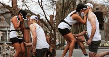 <p>Meet Elizabeth Lawlor, a 30-year-old woman who finishes the Boston Marathon and gets a heartwarming proposal. As she approached the final stretch, her heart was filled with anticipation. Her boyfriend, Andrew Chuma, had already finished the race, and she was eager to reunite with him. Little did she know, a life-changing surprise was about to unfold.</p>

<p>Their journey together began through the Boston Marathon itself, a race known for its stringent qualifying standards. Many runners opt to participate through charity sponsorship, and just a year before this race, 28-year-old Andrew and his brothers had organized a 3-mile fundraising run for <a href="https://www.youtube.com/watch?v=0FA8IUeo930&amp;ab_channel=USATODAY">Colin&#39;s Joy Project</a>, a marathon charity. It was there that fate intervened, and Andrew met Elizabeth. When he later made a $100 donation on her fundraising page, Elizabeth reached out to thank him, and a romance blossomed.</p>

<p>Fast-forward a year, and Andrew had secretly planned a heartwarming proposal at the marathon finish line. &quot;I decided to make it a full-circle moment,&quot; he <a href="https://www.youtube.com/watch?v=0FA8IUeo930&amp;ab_channel=USATODAY">said</a>. And it was very special.&quot;</p>

<p>For Andrew and Elizabeth, the spirit and mission of this charity are the bedrock of their relationship. Andrew expressed his desire for their bond to embody resilience and perseverance in the face of adversity. He <a href="https://www.youtube.com/watch?v=0FA8IUeo930&amp;ab_channel=USATODAY">said</a>, &quot;I want our entire relationship to be based on this concept. It&#39;s not because something bad happened; it&#39;s because something bad happened and then a couple of people decided to pick up the pieces and be resilient and keep it going.&quot;</p>

<p>As Elizabeth, exhausted but elated, crossed the finish line, she spotted Andrew waiting for her. He handed her a letter, pouring out his feelings and expressing how much she had changed his life. Then, in a moment that would change their lives forever, he dropped to one knee, presented a ring, and asked her to marry him. Overwhelmed with joy and tears, she said yes, surrounded by the cheers of fellow runners and spectators. It was a full-circle moment, a testament to love, resilience, and the unexpected beauty that can arise from even the most challenging circumstances.</p>

<p>Their story is a heartwarming reminder of the power of community, the strength found in shared purpose, and the unbreakable bonds forged through love and perseverance. Elizabeth and Andrew&#39;s journey serves as an inspiring beacon of hope, love, and resilience for all who hear it.</p>

<p><em><strong><a href="https://www.godtube.com/bible/1-corinthians/13-4">1 Corinthians 13:4-7</a></strong> &quot;Love is patient, love is kind. It does not envy, it does not boast, it is not proud. It does not dishonor others, it is not self-seeking, it is not easily angered, it keeps no record of wrongs. Love does not delight in evil but rejoices with the truth. It always protects, always trusts, always hopes, always perseveres.&quot;</em></p>

