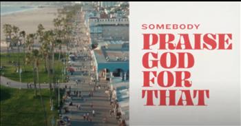 <p>The incredibly talented Jordan Feliz has released the official lyric video for his new and uplifting song, &ldquo;Praise God for That.&rdquo;</p>

<p>Life is not always an easy, happy-go-lucky experience. It can often be the exact opposite. Living in this lost and fallen world, we will all experience struggles and periods of extreme grief, pain and sorrow. Sadly, that's a part of life due to sin&rsquo;s impact on the world.</p>

<p>But despite whatever troubles we may encounter or the hardships we might face, God is still good. Humans sometimes have a habit of focusing on the negative, but God continues to bless and provide, even during those not-so-pleasant times, and He deserves praise for that and so much more.</p>

<p>In the<a href="https://www.youtube.com/watch?v=SNNz4qrYtik"> official lyric video posted on YouTube</a>, Jordan performs his song &ldquo;Praise God for That.&rdquo; It&rsquo;s an uplifting and encouraging song that reminds Christians that we have a loving, faithful and merciful God. He has done so much in our lives that He deserves all praise, honor and glory.</p>

<p>We&rsquo;re all guilty of overlooking and taking for granted the many blessings and things that God does and provides us with continually, without us even asking. In the tune&rsquo;s second verse, Jordan sings about some of the things in our lives that we might overlook at one time or another.</p>

<p>&ldquo;Praise Him for friends and family</p>

<p>For the very air we breathe</p>

<p>For having everything we need</p>

<p>Won&rsquo;t somebody come praise the Lord with me&rdquo;</p>

<p>In the third and final verse, Jordan sings about praising and thanking the Lord for answering all our prayers, for the peace that only He can provide and for constantly showing immeasurable patience each time we stumble and fall.</p>

<p>The Bible mentions that we are to bring our requests and petitions to Him. But praising Him for all the good and wonderful blessings in our lives is also a good and right thing to do.</p>

<p><em><strong><a href="https://www.godtube.com/bible/hebrews/13-15">Hebrews 13:15</a></strong> &ldquo;Let us then make offerings of praise to God at all times through him, that is to say, the fruit of lips giving witness to his name.&rdquo;</em></p>

