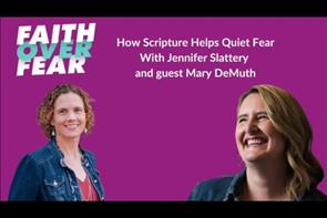 Our world provides numerous reasons for us to feel uncertain and afraid. But Scripture tells us we have an even greater reason to live courageously. We have an all-powerful, loving, faithful God who watches over us, wants the best for us, and has the power to bring that best to pass. In this episode, host Jennifer Slattery talks with Bible teacher Mary DeMuth about a unique approach to Scripture that has greatly helped her experience decreased fear and increased peace.&nbsp;