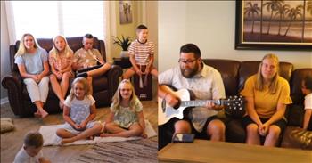 <p>A large musical family demonstrated their immense talent with their delightful rendition of &ldquo;Surfin&rsquo; USA&rdquo; by The Beach Boys.</p>

<p>The Beach Boys are a classic and beloved group that produced dozens of iconic and memorable hits over the years. Their harmonies and how they layered and used their voices are commonly called innovative and even genius. Their sound and musical stylings were truly ahead of their time.</p>

<p>The Beach Boys' sound was unique and distinctive. No one sounded quite like the incredibly talented guys from Southern California. Because of this, a Beach Boys tune can be spotted from a mile away. For instance, if the lyrics included anything about the beach, sun and sand, it was probably one of their timeless tunes. Also, if the song&rsquo;s title included anything about a car or had a woman&rsquo;s name, it was likely a Beach Boys song.</p>

<p>In a <a href="https://www.youtube.com/watch?v=p6Siirfakwg">clip posted on YouTube</a>, The Clark Family Creative performed a most enjoyable cover of "Surfin&rsquo; USA,&rdquo; a song by The Beach Boys. But in this video and for this performance, The Clark Family Creative gets a little more help.</p>

<p>Typically, the band consists of the dad, his two sons and his daughter. But this time, the band grew just a tad to include &ldquo;the entire Clark family.&rdquo; Everyone is spread out in the room as they prepare to perform the classic song. Who doesn&rsquo;t need some extra help now and then?</p>

<p>I know what you&rsquo;re thinking: &ldquo;Adding this many more people is a recipe for disaster.&rdquo; I understand. I initially thought the same thing, but I couldn&rsquo;t have been more wrong. Everyone knows and understands their roles, which makes for a lovely cover of The Beach Boys song.</p>

<p>Additionally, the musicians are assisted by the hilarious and cute dance moves from the little guy at the bottom left of the screen. He is having the time of his life!</p>

<p><em><strong><a href="https://www.godtube.com/bible/ephesians/5-19">Ephesians 5:19</a></strong> &ldquo;Speaking to yourselves in psalms and hymns and spiritual songs, singing and making melody in your heart to the Lord;&rdquo;</em></p>
