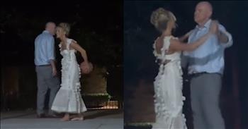 <p>&quot;One day, you&#39;re playing basketball at home with your dad before you start 7th grade, and the next, you&#39;re playing the night before you get married,&quot; Tori Flowers poignantly <a href="https://www.youtube.com/shorts/_yFit50F3Tc">shared</a>. This beautiful bride-to-be and her dad share a touching basketball moment before her wedding day. Grab a box of tissues because you&rsquo;ll be so touched to witness this beautiful moment.</p>

<p>Dressed in a white dress adorned with flowing flowers, Tori cherished one last game in the dark with her dad before he would walk her down the aisle the next day. This heartfelt moment captures the enduring bond between fathers and their daughters, a bond that transcends time and milestones.</p>

<p>No matter what stage of life you find yourself in, the relationship between a daughter and her dad holds a special place. From childhood games and bedtime stories to shared secrets and words of wisdom, dads often play a pivotal role in shaping their daughters&#39; lives. They are the first heroes, the constant pillars of support, and the source of unconditional love.</p>

<p>As Tori and her dad dribbled the basketball under the night sky, their game symbolized more than just a playful moment. It represented years of laughter, encouragement, and guidance shared between them. For Tori, her father&#39;s presence on the eve of her wedding was a reassuring reminder of their bond&mdash;a bond that remains steadfast as she transitions into a new chapter of life.</p>

<p>&quot;Daddy&#39;s little girl&quot; is not just a phrase but a heartfelt truth echoed in countless moments like these. It&#39;s the comfort of a father&#39;s arms during tough times, the pride in his eyes during achievements, and the warmth of his smile during special occasions. In every hug, every shared laugh, and every tender moment, the love between fathers and daughters blossoms into a lifelong connection that stands the test of time.</p>

<p>As Tori Flowers prepared to say &quot;I do,&quot; her game of basketball with her dad became a cherished memory woven into the fabric of their relationship&mdash;a testament to the enduring bond between daughters and dads, forever and always.</p>

<p><em><strong><a href="https://www.godtube.com/bible/deuteronomy/31-6">Deuteronomy 31:6</a></strong> &quot;Be strong and courageous. Do not be afraid or terrified because of them, for the LORD your God goes with you; he will never leave you nor forsake you.&quot;</em></p>
