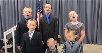<p>Check out this video of these adorable children singing a sweet rendition of the timeless hymn &lsquo;Are You Washed In The Blood.&rsquo;</p>

<p>&lsquo;Have you been to Jesus for the cleansing power?</p>

<p>Are you washed in the blood of the Lamb?</p>

<p>Are you fully trusting in His grace this hour?</p>

<p>Are you washed in the blood of the Lamb?&rsquo;</p>

<p>What a great video of these cute and talented siblings singing this classic hymn! They all harmonize so well together, and it is wonderful to see them using their voices to bring glory to the Lord.</p>

<p>&ldquo;These kids always lift my spirit with their sincerity and enthusiasm in praise. God bless this dedicated family,&rdquo; <a href="https://www.youtube.com/watch?v=AdXE65owhfw">comments </a>one person on YouTube after watching the video.</p>

<p>&ldquo;Beautiful! Wonderful song, and blessed to enjoy the children's performance! Thank you for sharing this song of encouragement; it's much appreciated!&rdquo; <a href="https://www.youtube.com/watch?v=AdXE65owhfw">writes </a>another person online.</p>

<p>The family in the video is the Cinereski family, and they have six beautiful children who have huge hearts for the Lord. According to their YouTube <a href="https://www.youtube.com/@JoyfilledLiving">page</a>, their motto is &ldquo;Serving God is the best life. And doing it as a family is even better!&rdquo; One verse that is important to their family is 3 John 1:4: &ldquo;I have no greater joy than to hear that my children walk in truth.&rdquo;</p>

<p>When it comes to the hymn &lsquo;Are You Washed In The Blood,&rsquo; the lyrics and the music of the song was written and composed by Elisha Albright Hoffman. The song was first published in 1878 in the text titled Spiritual Songs for Gospel Meeting and the Sunday School.</p>

<p>We hope that you truly enjoyed listening to the Cinereski family siblings sing &lsquo;Are You Washed In The Blood.&rsquo; We pray that the music was able to encourage you and bring you some joy today.&nbsp;</p>
