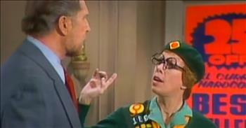 Vincent Price Hands Over Cash to Carol Burnett in Hilarious Sketch