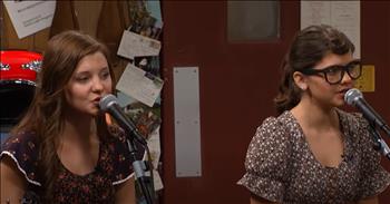 <p>Check out this incredible bluegrass/gospel performance. The Church Sisters' stunning rendition of 'The Angels Rejoiced Last Night.'</p>

<p><em>Larry&rsquo;s Country Diner</em> is full of a crowd and the musicians start to play the intro. As The Church Sisters begin singing, you will be in awe of their beautiful blend and pure tones. From the very first line, they have you wanting to hear more of their voices. The lead vocalist has a rich and gorgeous tone and her sister has an angelic sound and soars on the high pitched notes effortlessly.&nbsp;</p>

<p>They do a wonderful job of storytelling through the song. It is an emotional song but precious about the faith of a mother who passed away. The harmonies in the second chorus are brilliantly unexpected and sharp. The lead singer sounds a lot like Allison Kraus, and her sister harmonizes, favoring Dolly Parton. These girls are on fire. As the final chorus wraps up, they finish with flair. The audience cheers loudly as Larry celebrates their performance.&nbsp;</p>

<p>These sisters may not be the loudest vocalists, but they have great power to their style and message. It reminds us of the power of Scripture and a life lived for Christ. It is not always on a stage or &ldquo;loud,&rdquo; but it is the daily faithfulness and love for the Lord in the mundane. This song teaches about a mother&rsquo;s faith that led her to a party in celebration of her eternal home in heaven. May it remind us that because of Jesus alone, we have the hope of salvation, and no matter what God&rsquo;s timing is for us to go be with Him, there will be a celebration in heaven over every single person who receives His gift.</p>

<p><em>&ldquo;I tell you, in the same way, there will be more joy in heaven over one sinner who repents than over ninety-nine righteous people who don&rsquo;t need repentance.&rdquo; <strong><a href="https://www.godtube.com/bible/Luke/15-7">Luke 15:7</a></strong></em></p>
