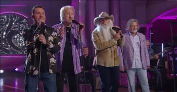 <p>Get ready for a phenomenal show. Check out The Oak Ridge Boys&rsquo; electrifying 'Bobbie Sue' live performance.</p>

<p>TBN&rsquo;s <em>Huckabee&rsquo;s Jukebox</em> hosts this beautiful performance. With the bright purple lights flashing on the stage, we see a group having an absolute blast together. The Oak Ridge Boys come on strong and do not hold back their vocal power. The harmonies are just excellent, and everyone is having a fun time.&nbsp;</p>

<p>The four men all have a variety of voices that blend really well together. The bass joins in, singing incredibly low notes at the end of each verse. The band of instrumentalists is doing an incredible job. The quartet highlights a man named Kelly. He rocks out on an impressive guitar solo twice during the great performance.&nbsp;</p>

<p>Listening to this song will get you up and dancing along. It is so catchy and lively. It might even take you back to the 80s. The group appears to be truly enjoying singing and performing with one another. The audience goes wild after their song ends. It is a fun and energizing performance.</p>

<p>The original Oak Ridge Boys <a href="https://www.amazon.com/Bobbie-Sue-Oak-Ridge-Boys/dp/B0000062YZ">released </a>the hit &lsquo;Bobbie Sue&rsquo; in 1982. Some of the original members are still in this current performance. It is really encouraging to see a band back together and truly enjoying the music that they created years ago.&nbsp;</p>

<p>Nostalgia can be a wonderful thing. We can cherish memories and music from the past and remember the happiness and excitement that they brought us then and bring us now. As you watch &lsquo;Bobbie Sue&rsquo; performed live today, may it remind you of the continued gift of music. We are truly blessed with the variety of music God has created.</p>

<p><em>&ldquo;My heart, O God, is steadfast, my heart is steadfast; I will sing and make music.&rdquo; &nbsp;<strong><a href="https://www.godtube.com/bible/Psalms/150-3">Psalm 150:3-6</a></strong></em></p>

