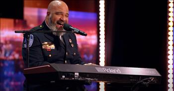 <p>A police officer wowed the judges, the studio audience and likely many at home with his beautiful rendition of an Ed Sheeran hit on <em>America&rsquo;s Got Talent</em>.</p>

<p><em>America&rsquo;s Got Talent</em>,<em> American Idol</em> and <em>The Voice</em> are popular television programs. Those shows feature individuals who may have been overlooked or too shy or timid to pursue their dreams before. That is likely the reason why those shows continue to pull in massive audiences week after week.</p>

<p><a href="https://www.youtube.com/watch?v=Mfdile3PZIw">Richmond, Virginia, police officer Mervin Mayo</a> was among those who initially resisted trying out for <em>America&rsquo;s Got Talent</em>. In his back-and-forth with the judges before his audition, he admits that his beautiful wife pushed him and gave him the confidence to take his musical talent to the <em>America&rsquo;s Got Talent</em> stage.</p>

<p>Mervin says most of his performing experience was from singing karaoke before stepping onto the stage. But thanks to his wife, he decided to try out for the show, and it&rsquo;s a good thing he did.</p>

<p>The police officer performed &ldquo;Thinking Out Loud&rdquo; by the incredibly talented Ed Sheeran. It was quite simply a delightful audition by an obviously very gifted singer. By the end of his stunning audition, almost everyone was on their feet applauding, including several of the show&rsquo;s four judges.</p>

<p>When it came time for the judges to give him feedback on his audition, they showered him with compliments and praise. They loved everything about the police officer&rsquo;s stunning performance. Simon Cowell even went so far as to describe Mervin&rsquo;s audition as a &ldquo;great moment.&rdquo;</p>

<p>&ldquo;You really do have a good voice, and everything you did was sincere,&rdquo; Simon said. &ldquo;I just think it was just a great moment, and I think people genuinely are going to like you.&rdquo;</p>

<p>When the judges cast their votes, Mervin received four yes votes, which sent him to the next round of the competition.</p>

<p><em><strong><a href="https://www.godtube.com/bible/colossians/3-16">Colossians 3:16</a></strong> &ldquo;Let the word of Christ dwell in you richly in all wisdom; teaching and admonishing one another in psalms and hymns and spiritual songs, singing with grace in your hearts to the Lord.&rdquo;</em></p>
